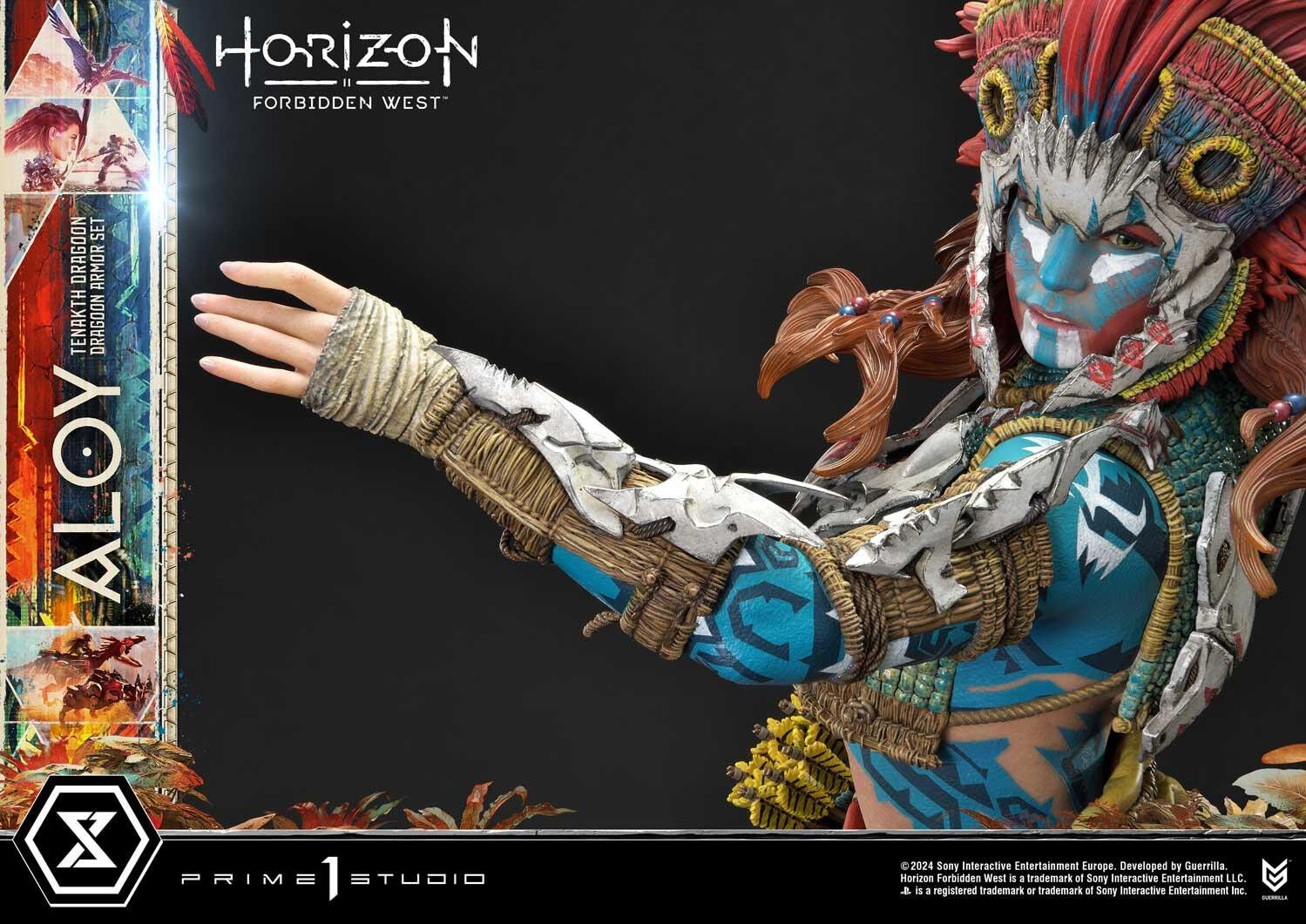 Horizon Forbidden West - Aloy - Burrower - Ultimate Premium Masterline  (UPMHFW-02S) - 1/4 - Tenakth Dragoon Armor Set, Bonus Version (Prime 1 Studio) photo 50