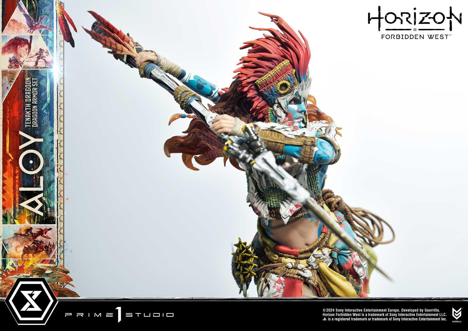 Horizon Forbidden West - Aloy - Burrower - Ultimate Premium Masterline  (UPMHFW-02S) - 1/4 - Tenakth Dragoon Armor Set, Bonus Version (Prime 1 Studio) photo 52