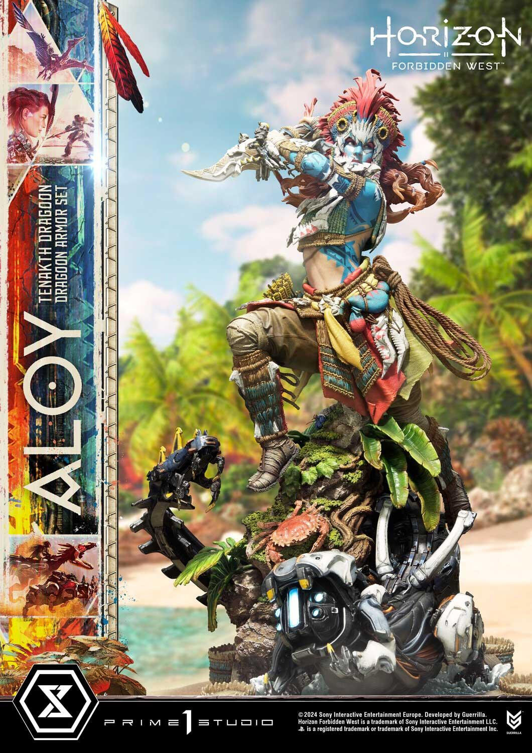 Horizon Forbidden West - Aloy - Burrower - Ultimate Premium Masterline  (UPMHFW-02S) - 1/4 - Tenakth Dragoon Armor Set, Bonus Version (Prime 1 Studio) photo 53