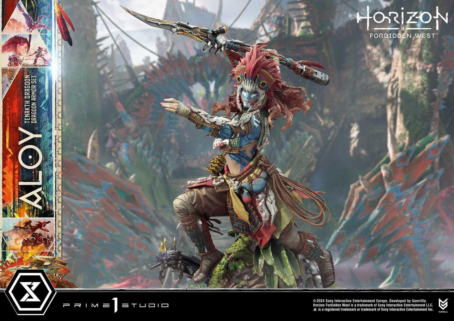 Horizon Forbidden West - Aloy - Burrower - Ultimate Premium Masterline  (UPMHFW-02S) - 1/4 - Tenakth Dragoon Armor Set, Bonus Version (Prime 1 Studio) photo 54