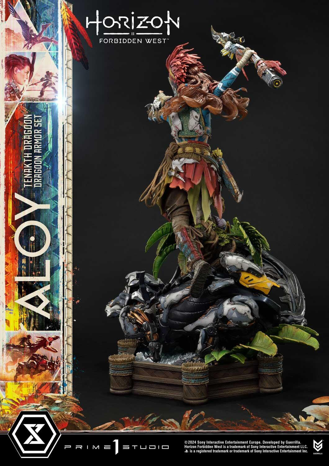 Horizon Forbidden West - Aloy - Burrower - Ultimate Premium Masterline  (UPMHFW-02S) - 1/4 - Tenakth Dragoon Armor Set, Bonus Version (Prime 1 Studio) photo 55