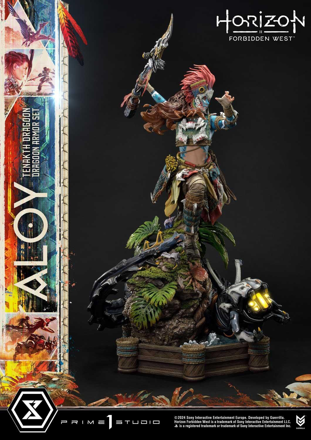 Horizon Forbidden West - Aloy - Burrower - Ultimate Premium Masterline  (UPMHFW-02S) - 1/4 - Tenakth Dragoon Armor Set, Bonus Version (Prime 1 Studio) photo 57