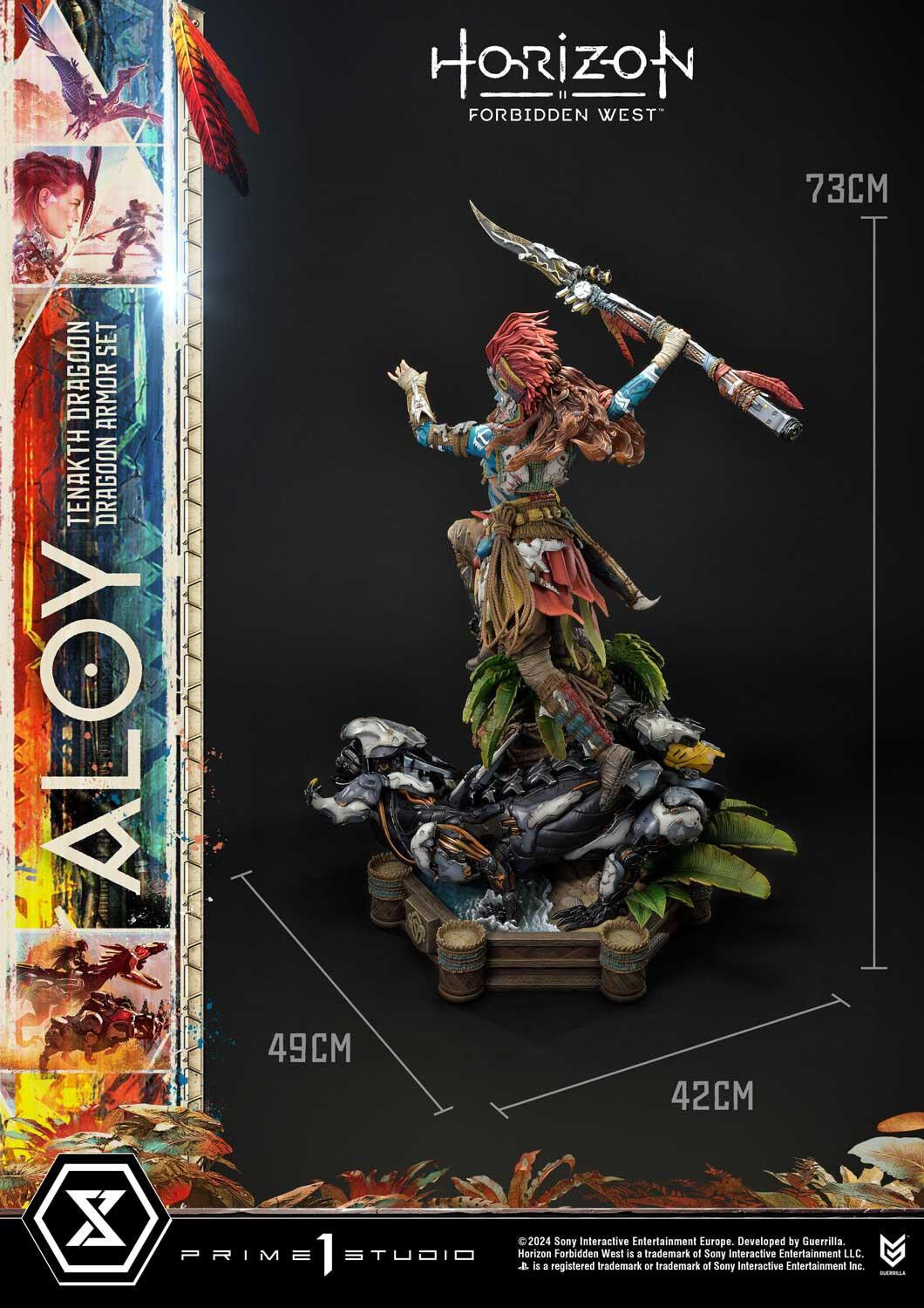 Horizon Forbidden West - Aloy - Burrower - Ultimate Premium Masterline  (UPMHFW-02S) - 1/4 - Tenakth Dragoon Armor Set, Bonus Version (Prime 1 Studio) photo 58