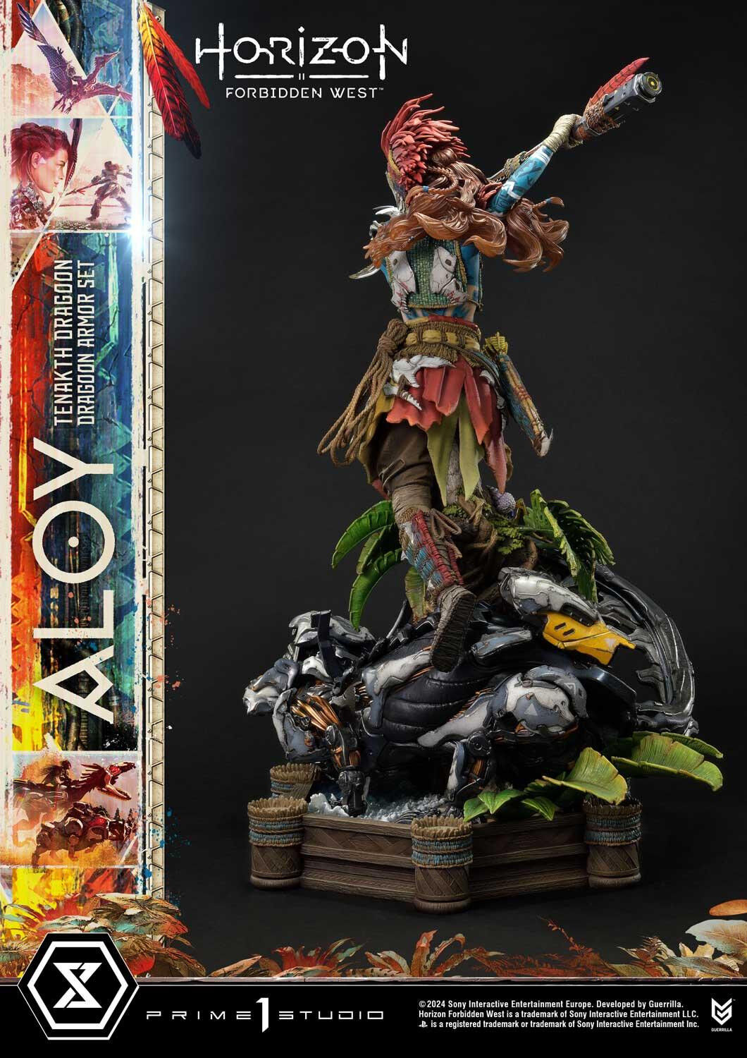 Horizon Forbidden West - Aloy - Burrower - Ultimate Premium Masterline  (UPMHFW-02S) - 1/4 - Tenakth Dragoon Armor Set, Bonus Version (Prime 1 Studio) photo 60