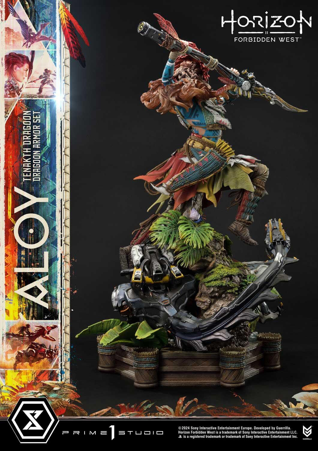 Horizon Forbidden West - Aloy - Burrower - Ultimate Premium Masterline  (UPMHFW-02S) - 1/4 - Tenakth Dragoon Armor Set, Bonus Version (Prime 1 Studio) photo 61
