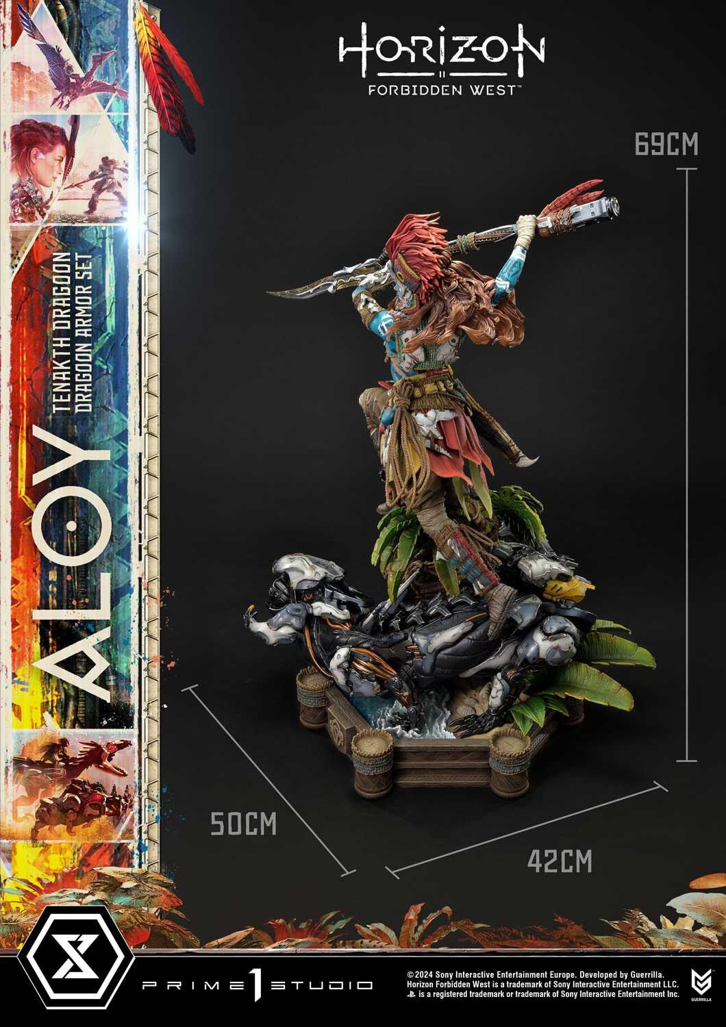 Horizon Forbidden West - Aloy - Burrower - Ultimate Premium Masterline  (UPMHFW-02S) - 1/4 - Tenakth Dragoon Armor Set, Bonus Version (Prime 1 Studio) photo 63