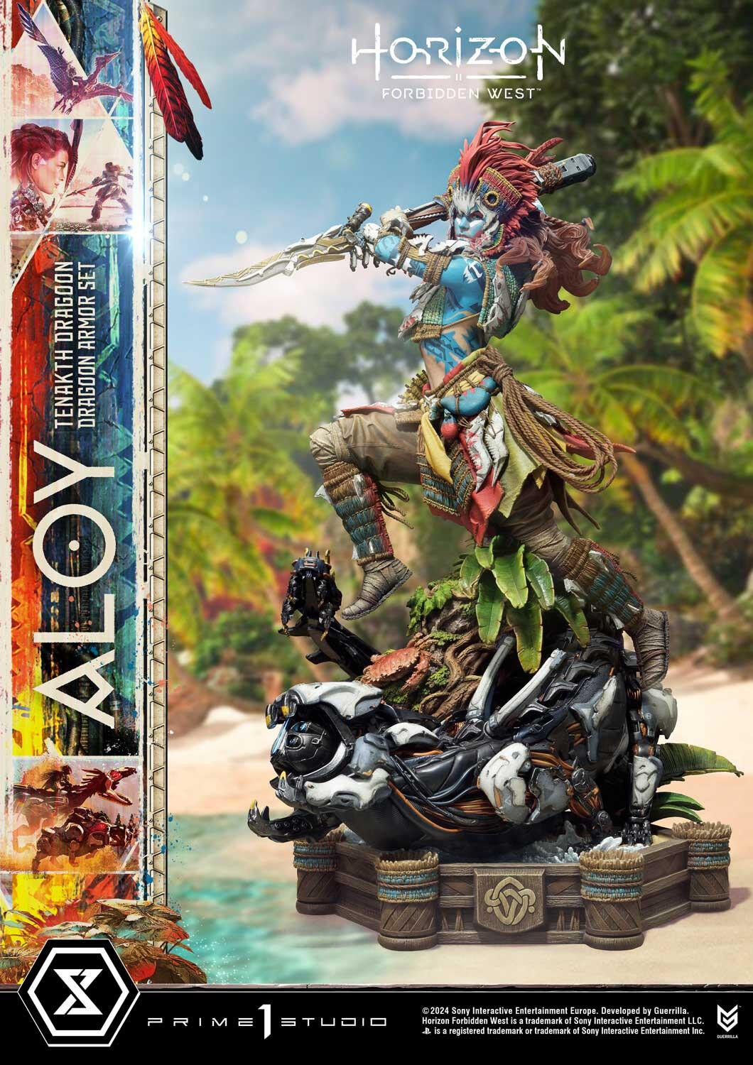 Horizon Forbidden West - Aloy - Burrower - Ultimate Premium Masterline  (UPMHFW-02S) - 1/4 - Tenakth Dragoon Armor Set, Bonus Version (Prime 1 Studio) photo 70
