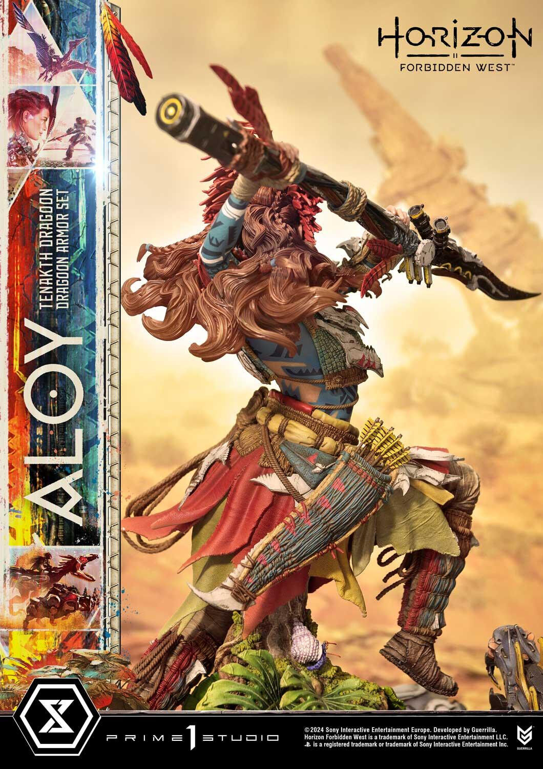 Horizon Forbidden West - Aloy - Burrower - Ultimate Premium Masterline  (UPMHFW-02S) - 1/4 - Tenakth Dragoon Armor Set, Bonus Version (Prime 1 Studio) photo 76