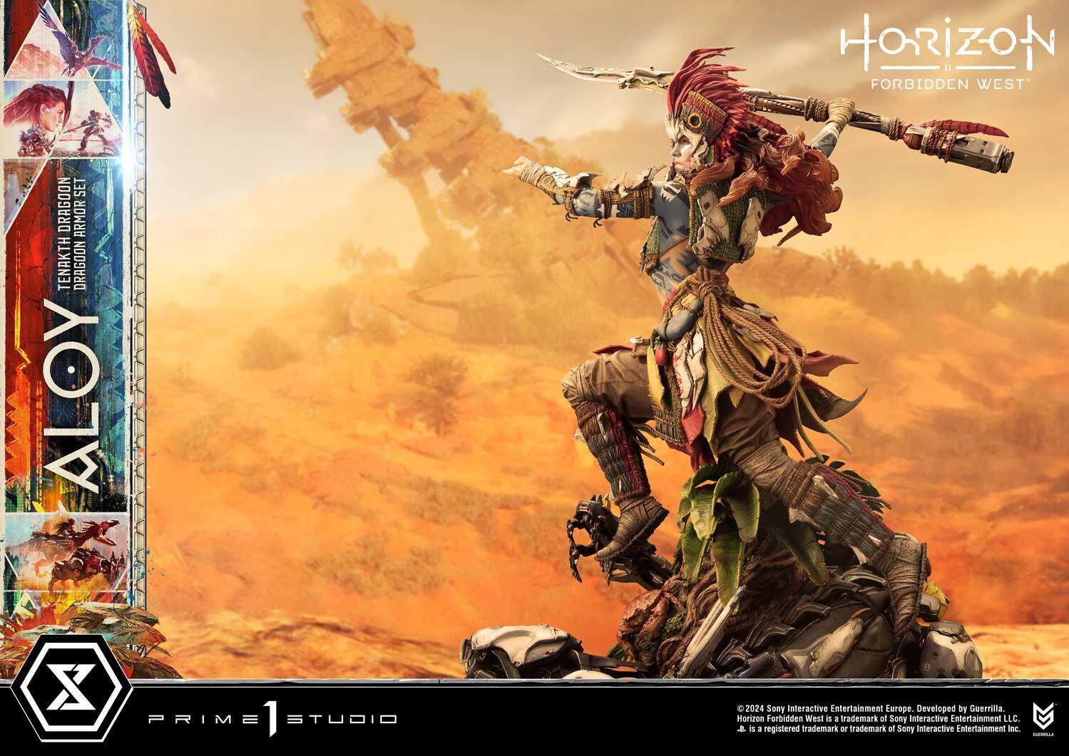 Horizon Forbidden West - Aloy - Burrower - Ultimate Premium Masterline  (UPMHFW-02S) - 1/4 - Tenakth Dragoon Armor Set, Bonus Version (Prime 1 Studio) photo 77