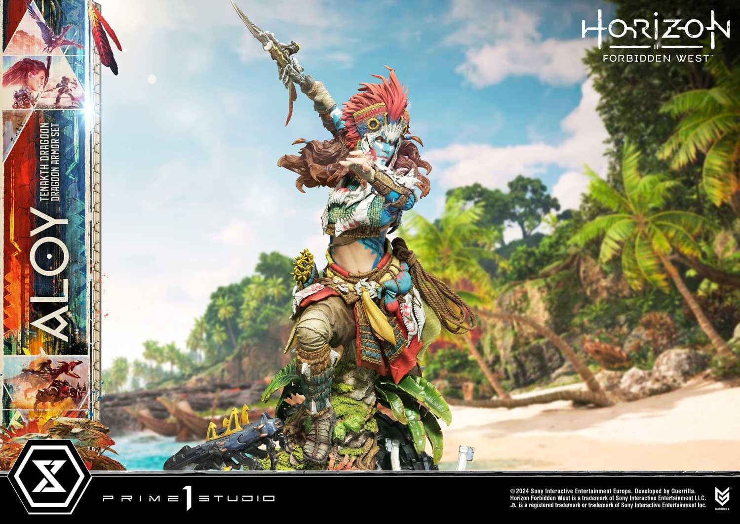 Horizon Forbidden West - Aloy - Burrower - Ultimate Premium Masterline  (UPMHFW-02S) - 1/4 - Tenakth Dragoon Armor Set, Bonus Version (Prime 1 Studio) photo 78