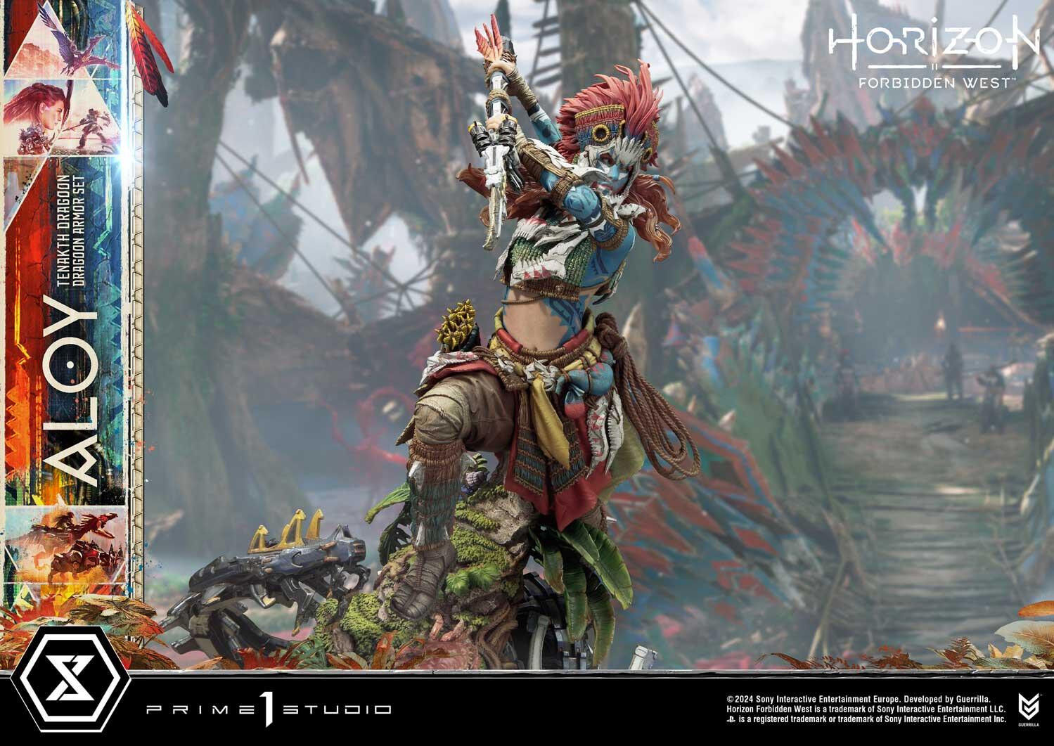 Horizon Forbidden West - Aloy - Burrower - Ultimate Premium Masterline  (UPMHFW-02S) - 1/4 - Tenakth Dragoon Armor Set, Bonus Version (Prime 1 Studio) photo 79