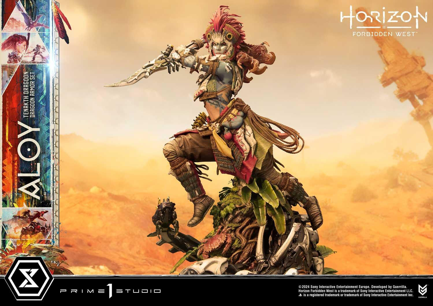 Horizon Forbidden West - Aloy - Burrower - Ultimate Premium Masterline  (UPMHFW-02S) - 1/4 - Tenakth Dragoon Armor Set, Bonus Version (Prime 1 Studio) photo 81