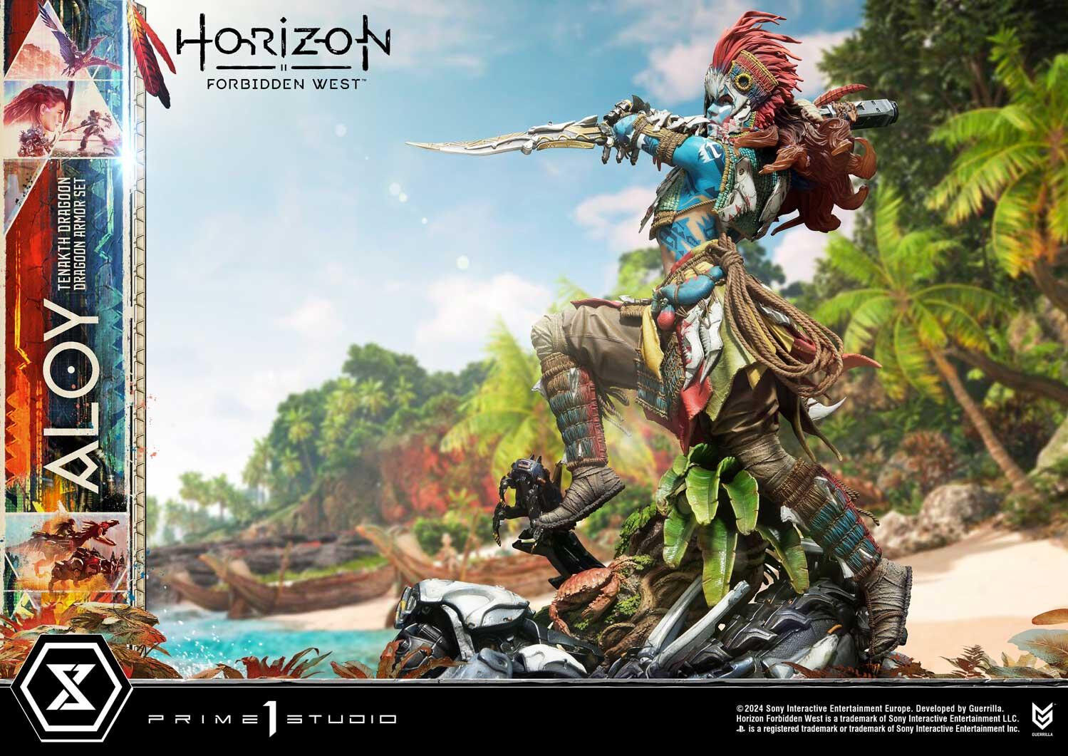 Horizon Forbidden West - Aloy - Burrower - Ultimate Premium Masterline  (UPMHFW-02S) - 1/4 - Tenakth Dragoon Armor Set, Bonus Version (Prime 1 Studio) photo 82