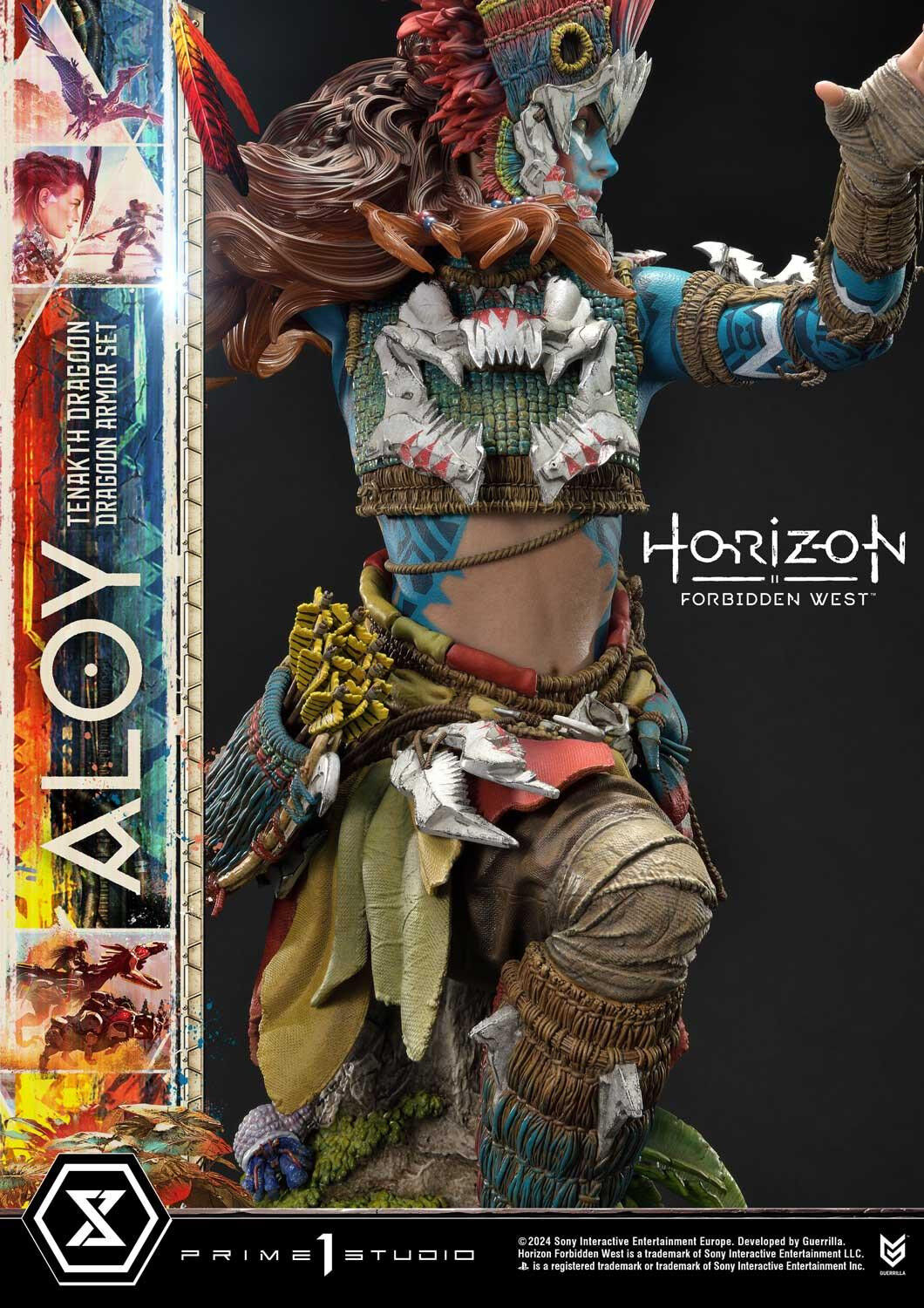 Horizon Forbidden West - Aloy - Burrower - Ultimate Premium Masterline  (UPMHFW-02S) - 1/4 - Tenakth Dragoon Armor Set, Bonus Version (Prime 1 Studio) photo 83