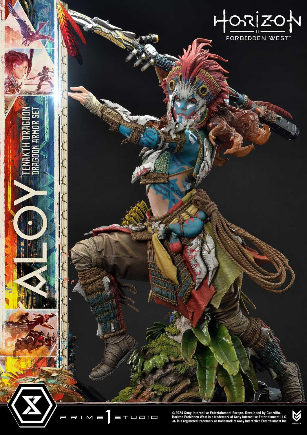 Horizon Forbidden West - Aloy - Burrower - Ultimate Premium Masterline  (UPMHFW-02S) - 1/4 - Tenakth Dragoon Armor Set, Bonus Version (Prime 1 Studio) photo 84