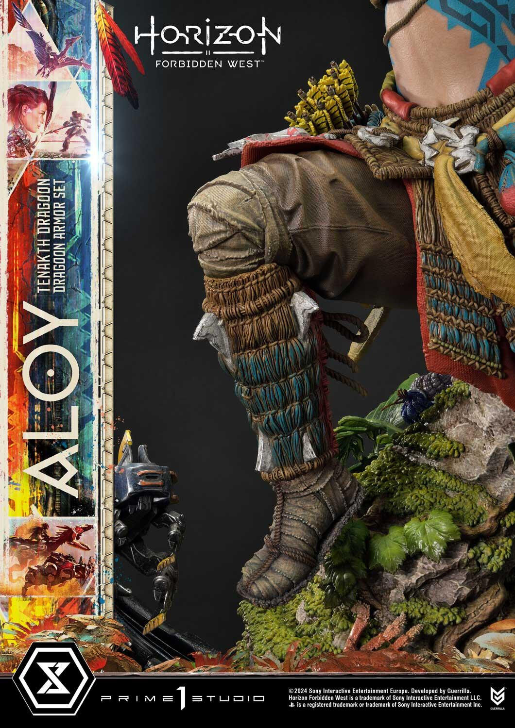 Horizon Forbidden West - Aloy - Burrower - Ultimate Premium Masterline  (UPMHFW-02S) - 1/4 - Tenakth Dragoon Armor Set, Bonus Version (Prime 1 Studio) photo 85