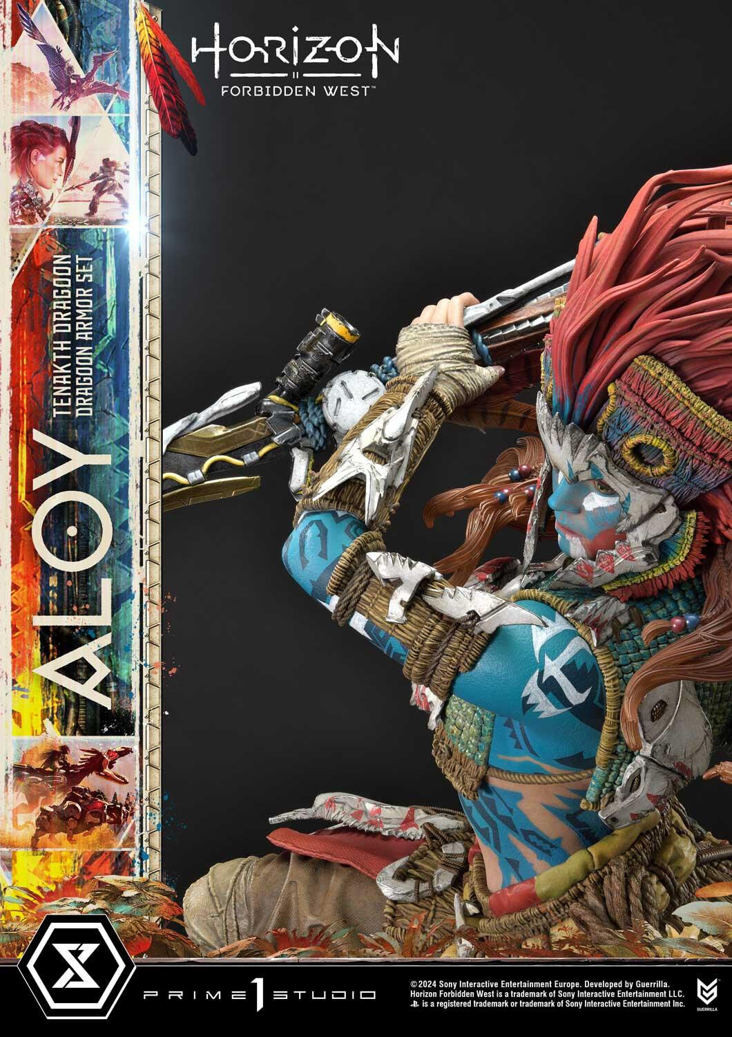 Horizon Forbidden West - Aloy - Burrower - Ultimate Premium Masterline  (UPMHFW-02S) - 1/4 - Tenakth Dragoon Armor Set, Bonus Version (Prime 1 Studio) photo 86