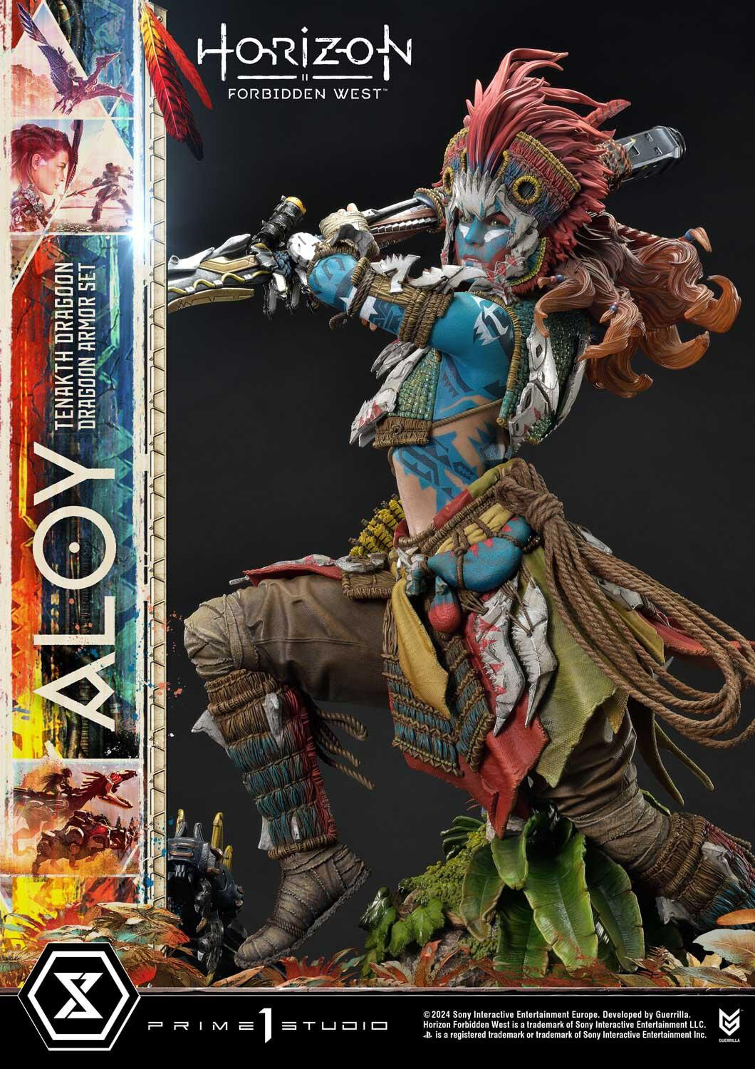 Horizon Forbidden West - Aloy - Burrower - Ultimate Premium Masterline  (UPMHFW-02S) - 1/4 - Tenakth Dragoon Armor Set, Bonus Version (Prime 1 Studio) photo 87