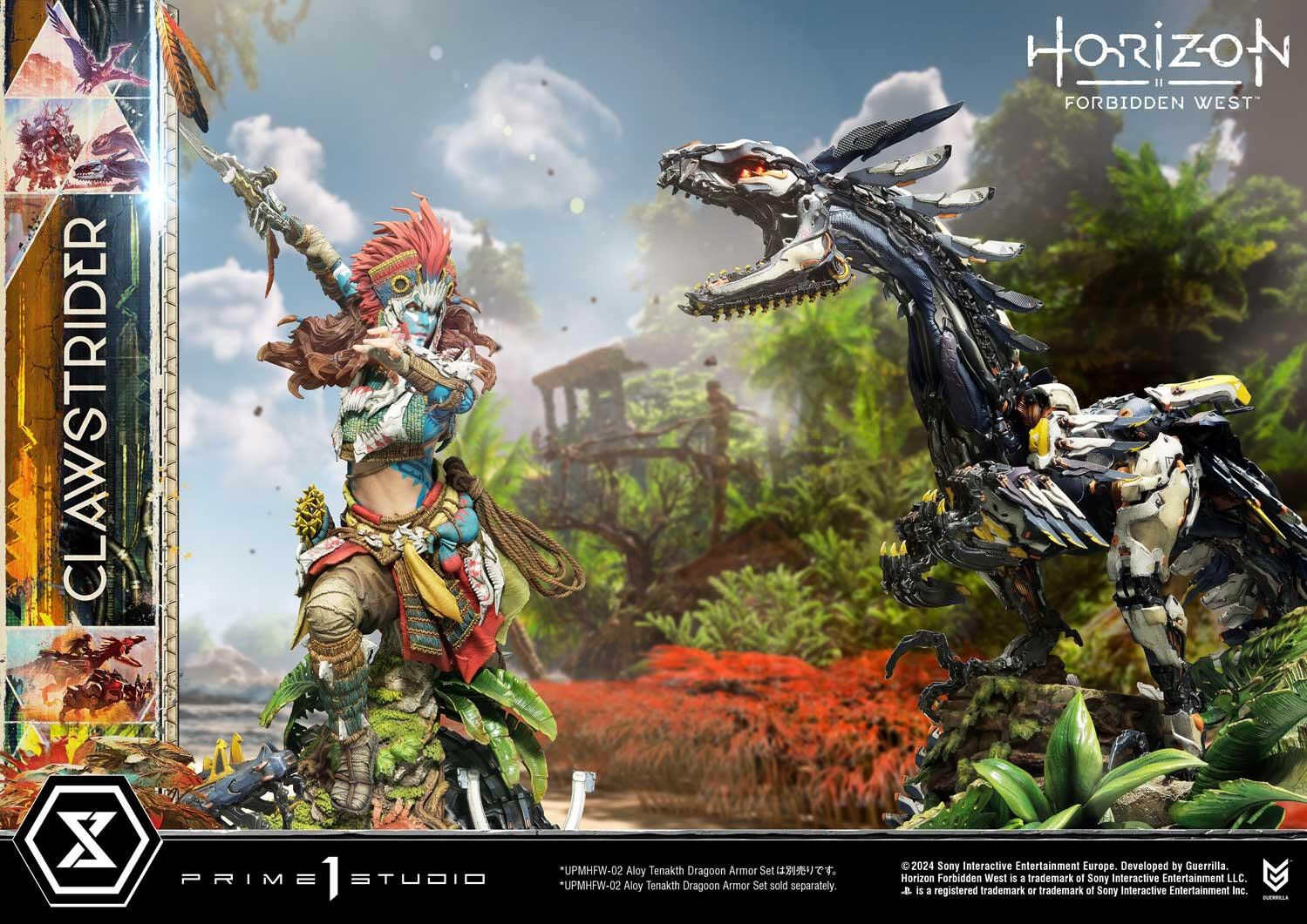 Horizon Forbidden West - Aloy - Burrower - Ultimate Premium Masterline  (UPMHFW-02S) - 1/4 - Tenakth Dragoon Armor Set, Bonus Version (Prime 1 Studio) photo 88