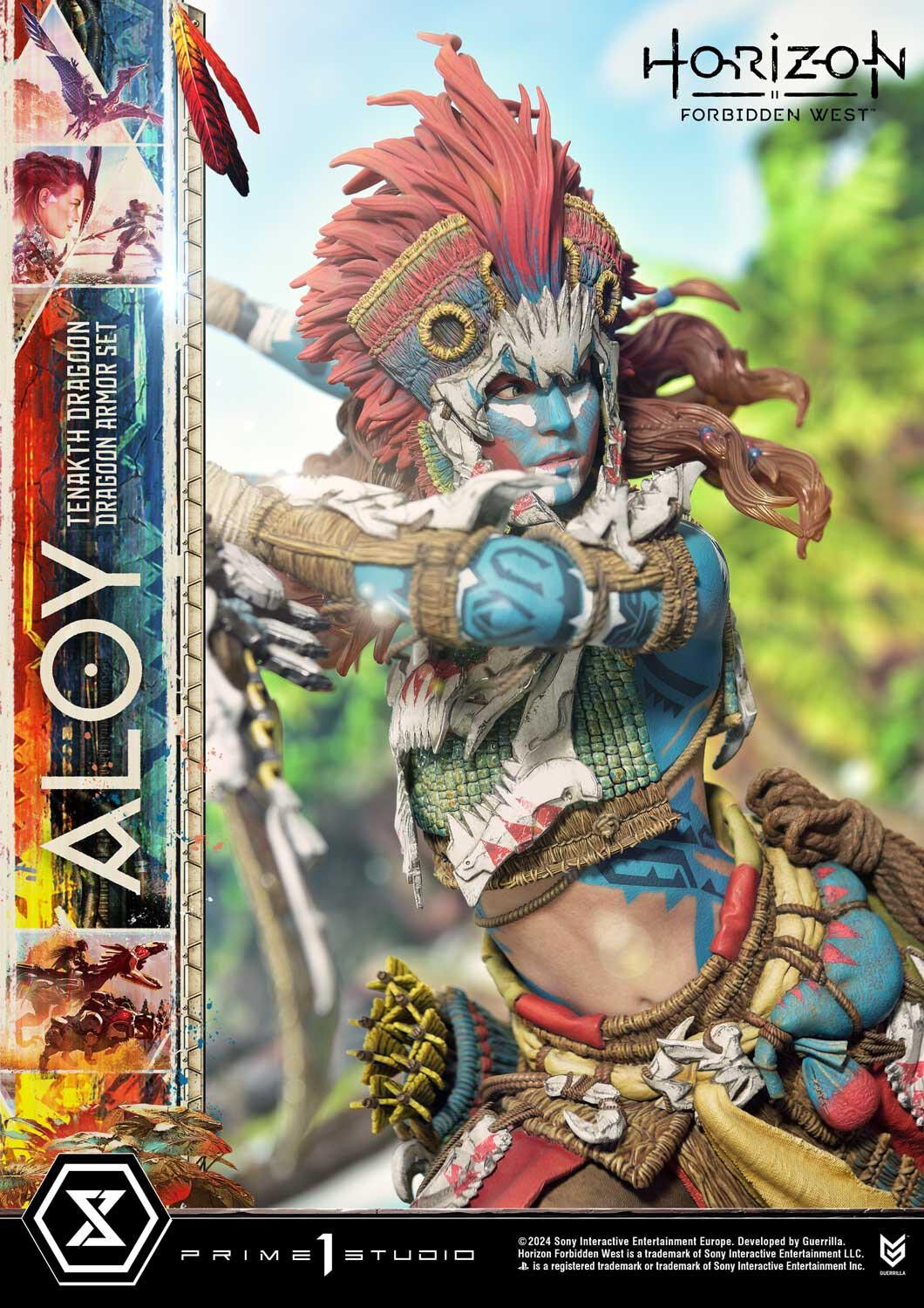 Horizon Forbidden West - Aloy - Burrower - Ultimate Premium Masterline  (UPMHFW-02S) - 1/4 - Tenakth Dragoon Armor Set, Bonus Version (Prime 1 Studio) photo 89
