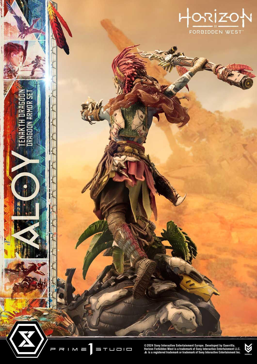 Horizon Forbidden West - Aloy - Burrower - Ultimate Premium Masterline  (UPMHFW-02S) - 1/4 - Tenakth Dragoon Armor Set, Bonus Version (Prime 1 Studio) photo 90
