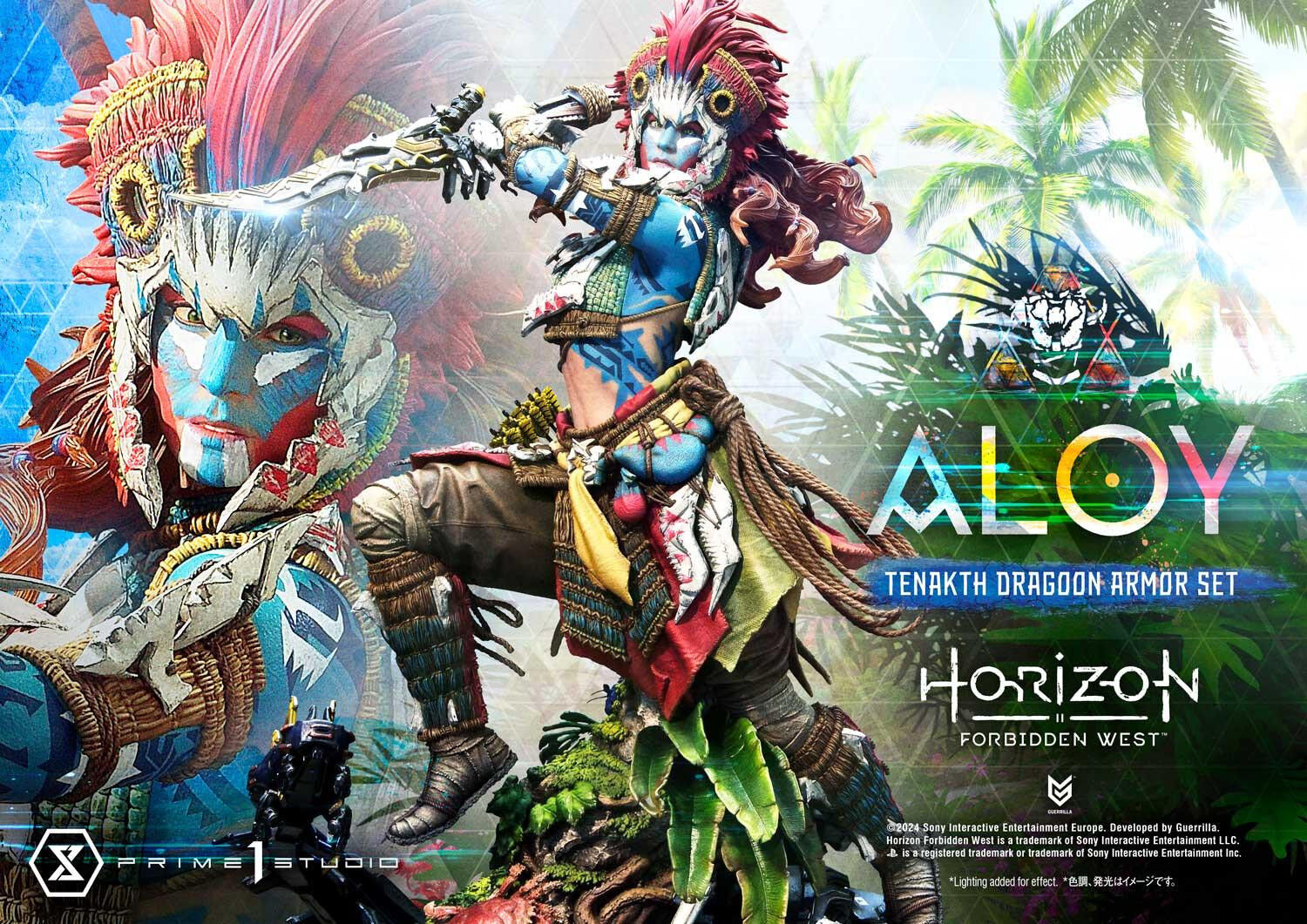 Horizon Forbidden West - Aloy - Burrower - Ultimate Premium Masterline  (UPMHFW-02S) - 1/4 - Tenakth Dragoon Armor Set, Bonus Version (Prime 1 Studio) photo 92