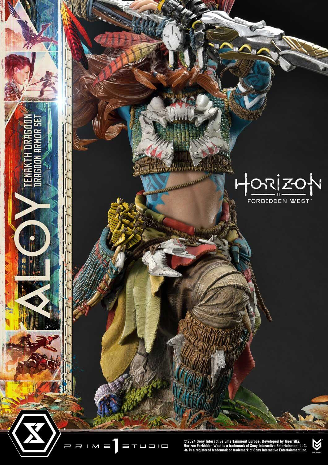 Horizon Forbidden West - Aloy - Burrower - Ultimate Premium Masterline  (UPMHFW-02S) - 1/4 - Tenakth Dragoon Armor Set, Bonus Version (Prime 1 Studio) photo 95