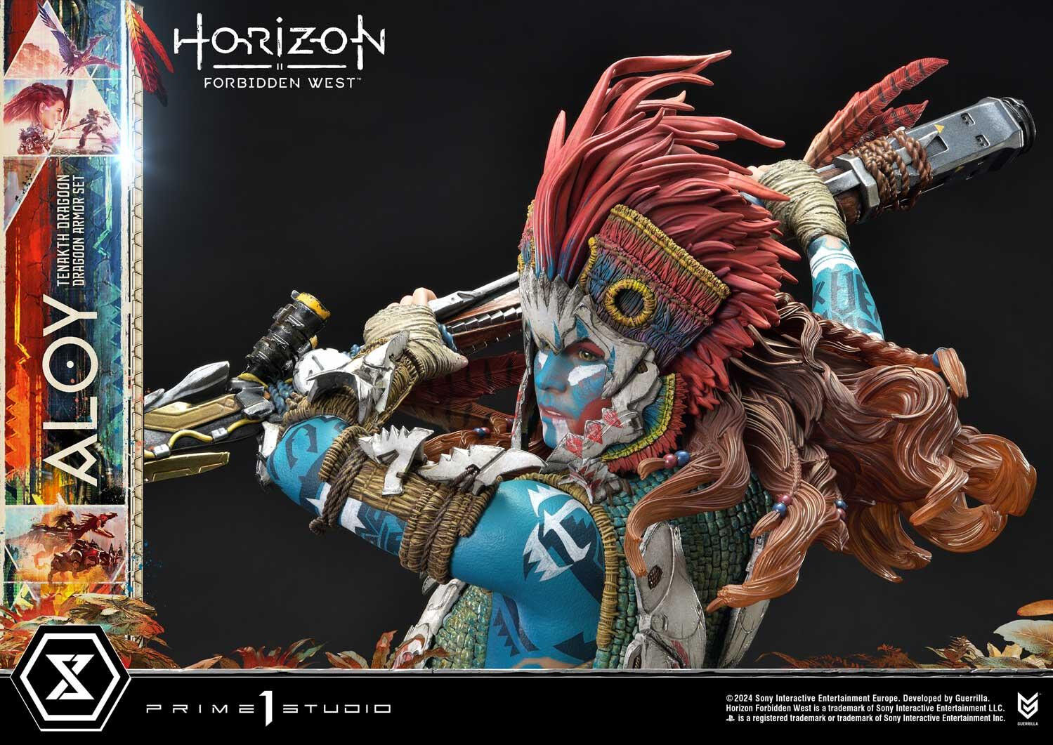 Horizon Forbidden West - Aloy - Burrower - Ultimate Premium Masterline  (UPMHFW-02S) - 1/4 - Tenakth Dragoon Armor Set, Bonus Version (Prime 1 Studio) photo 96