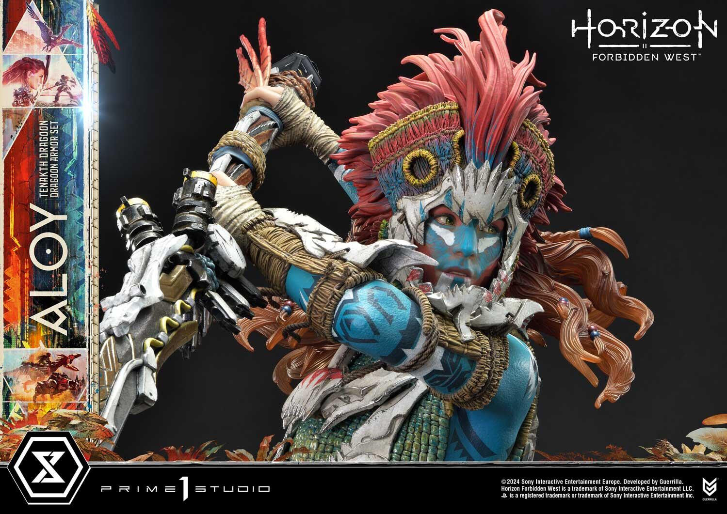 Horizon Forbidden West - Aloy - Burrower - Ultimate Premium Masterline  (UPMHFW-02S) - 1/4 - Tenakth Dragoon Armor Set, Bonus Version (Prime 1 Studio) photo 97