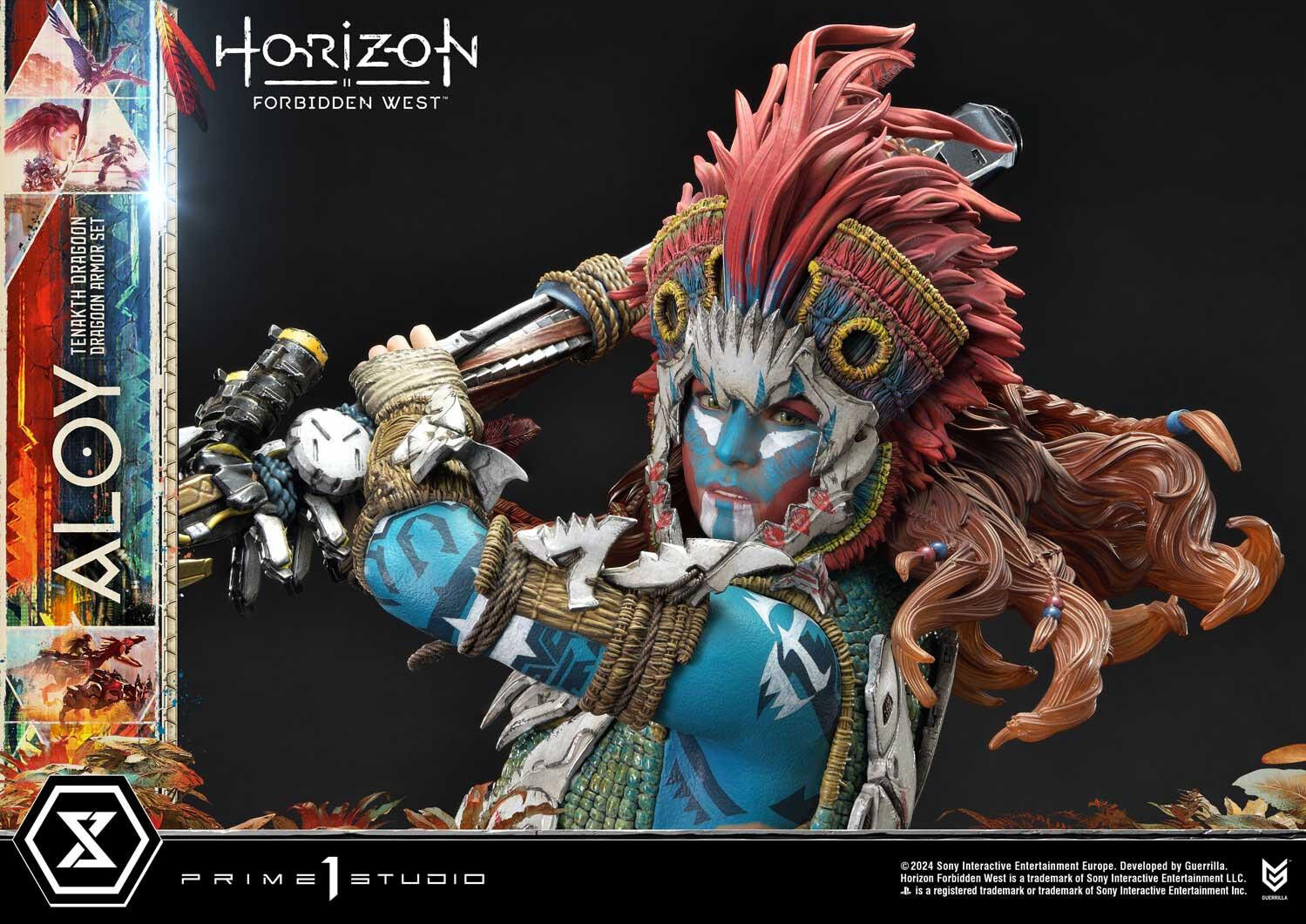 Horizon Forbidden West - Aloy - Burrower - Ultimate Premium Masterline  (UPMHFW-02S) - 1/4 - Tenakth Dragoon Armor Set, Bonus Version (Prime 1 Studio) photo 98