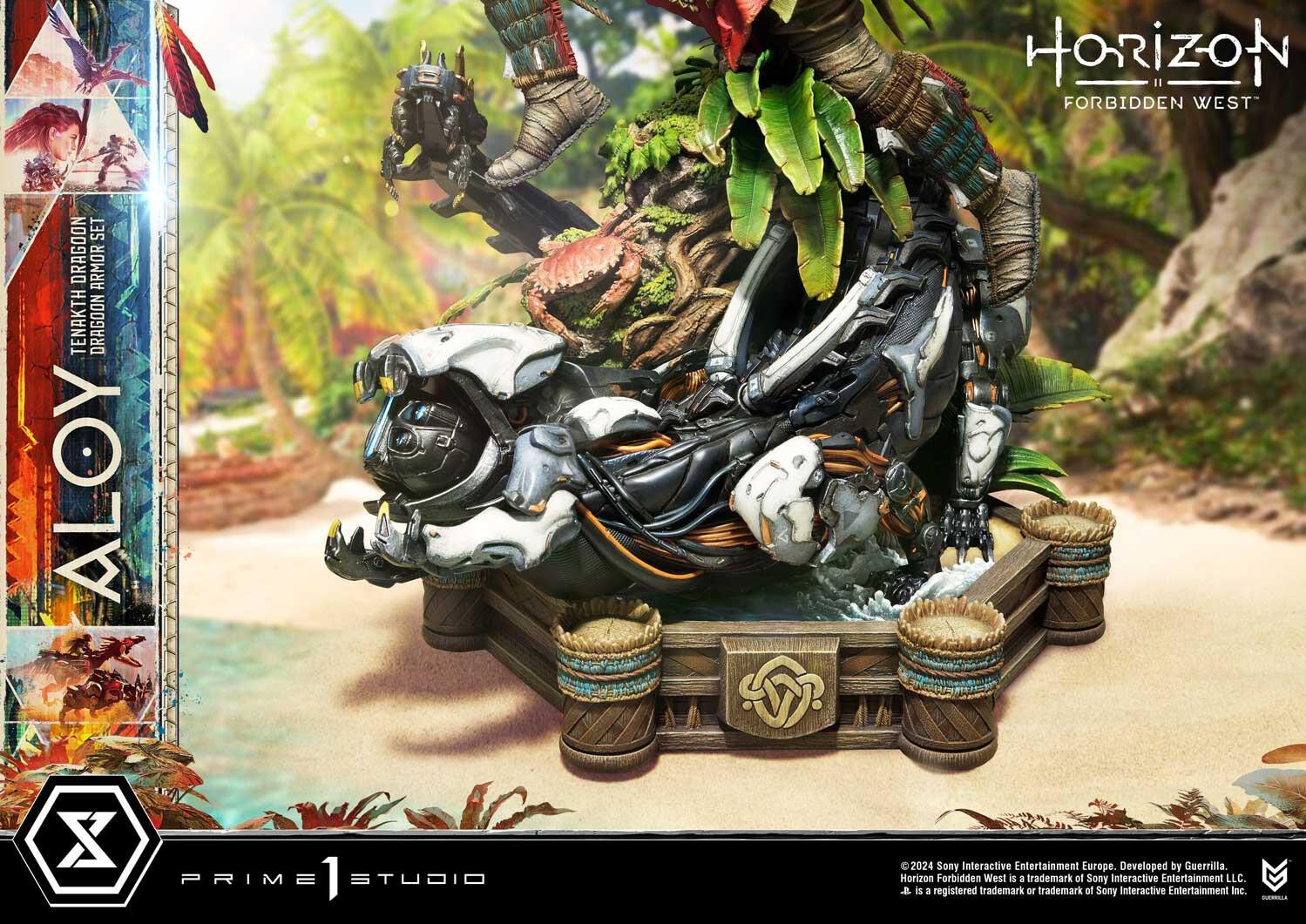Horizon Forbidden West - Aloy - Burrower - Ultimate Premium Masterline  (UPMHFW-02S) - 1/4 - Tenakth Dragoon Armor Set, Bonus Version (Prime 1 Studio) photo 99