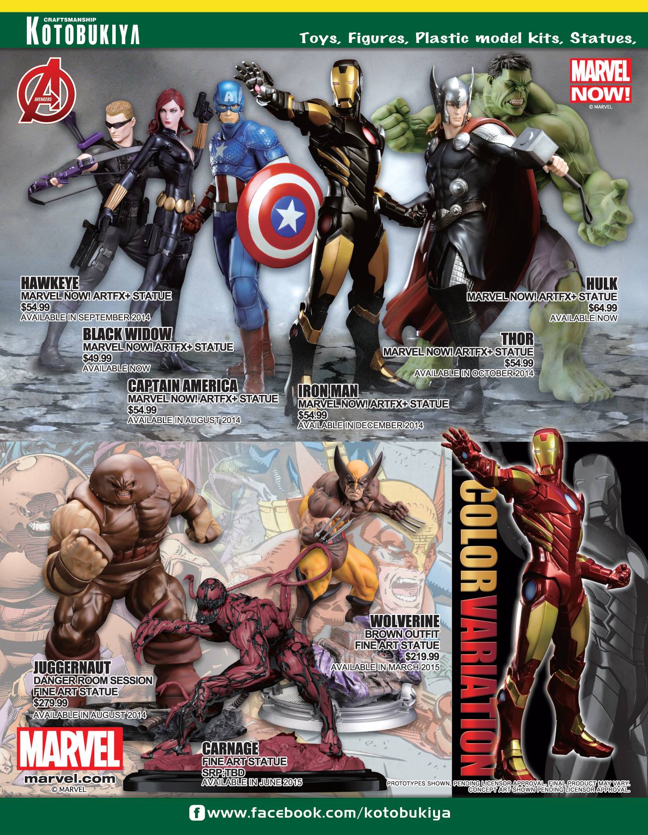 The Avengers - Iron Man - ARTFX+ - Marvel The Avengers ARTFX+ - 1/10 - Red x Gold (Kotobukiya)