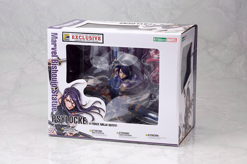X-Men - Psylocke - Bishoujo Statue - Marvel x Bishoujo - 1/7 - Classic X-Men Era, BLUE OUTFIT (Kotobukiya) photo 14