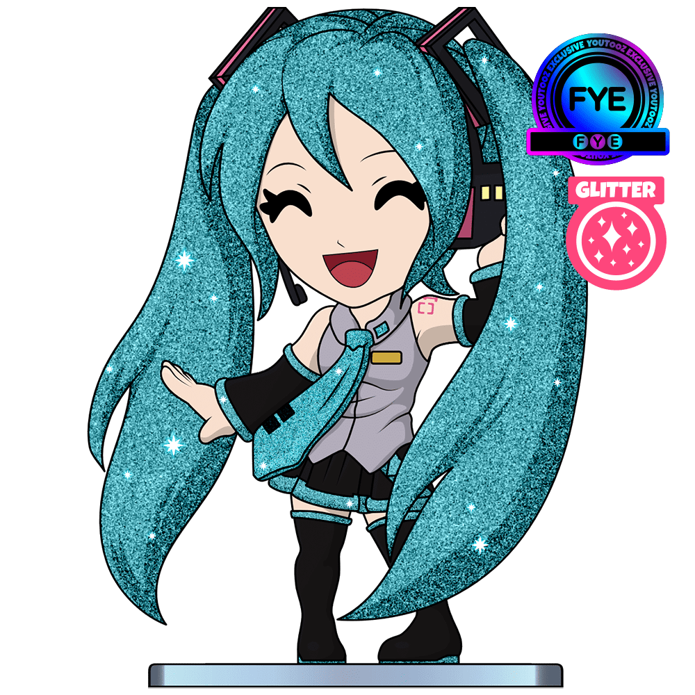 Piapro Characters - Hatsune Miku - Hatsune Miku x Youtooz - Youtooz (#526) - Glitter (FYE, Youtooz) photo 19