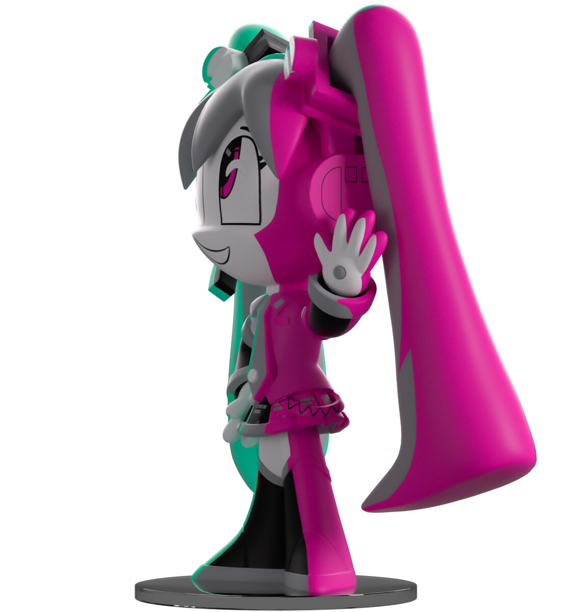 My Life as a Teenage Robot - Piapro Characters - Jenny Wakeman - Hatsune Miku x Youtooz - My Life as a Teenage Robot x Youtooz - Youtooz  (#525) - Hatsune Miku Ver., Illuminated (FYE, Youtooz) photo 14