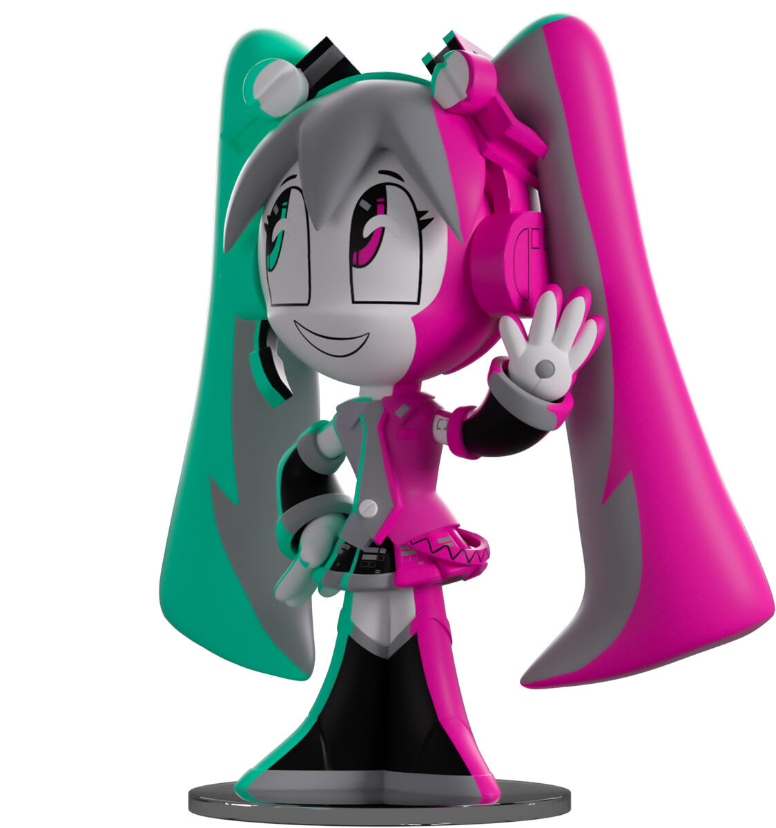 My Life as a Teenage Robot - Piapro Characters - Jenny Wakeman - Hatsune Miku x Youtooz - My Life as a Teenage Robot x Youtooz - Youtooz  (#525) - Hatsune Miku Ver., Illuminated (FYE, Youtooz) photo 17