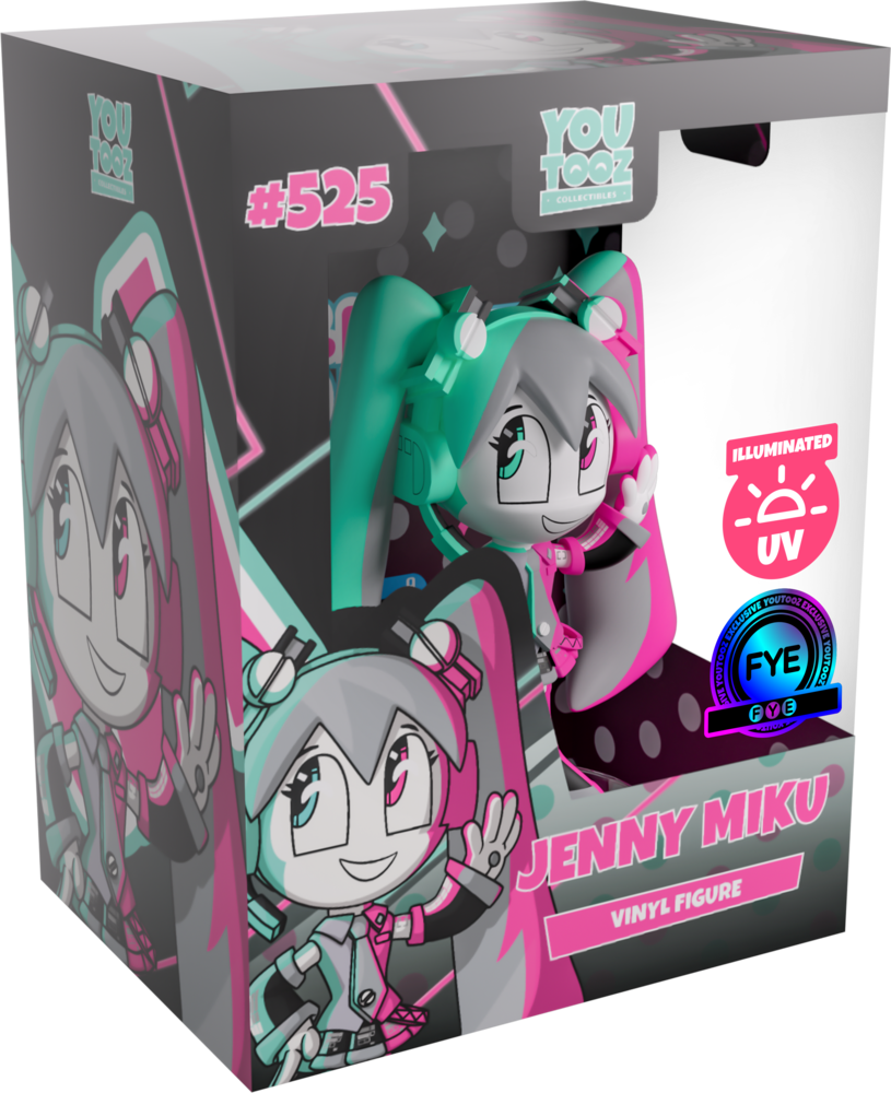My Life as a Teenage Robot - Piapro Characters - Jenny Wakeman - Hatsune Miku x Youtooz - My Life as a Teenage Robot x Youtooz - Youtooz  (#525) - Hatsune Miku Ver., Illuminated (FYE, Youtooz) photo 21