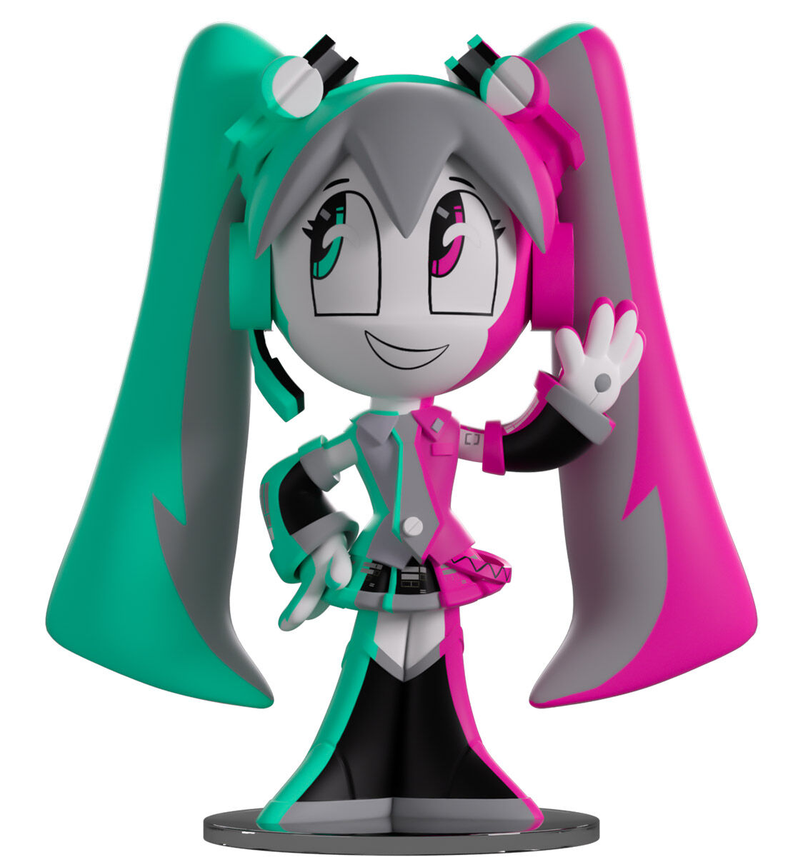 My Life as a Teenage Robot - Piapro Characters - Jenny Wakeman - Hatsune Miku x Youtooz - My Life as a Teenage Robot x Youtooz - Youtooz  (#525) - Hatsune Miku Ver., Illuminated (FYE, Youtooz) photo 23