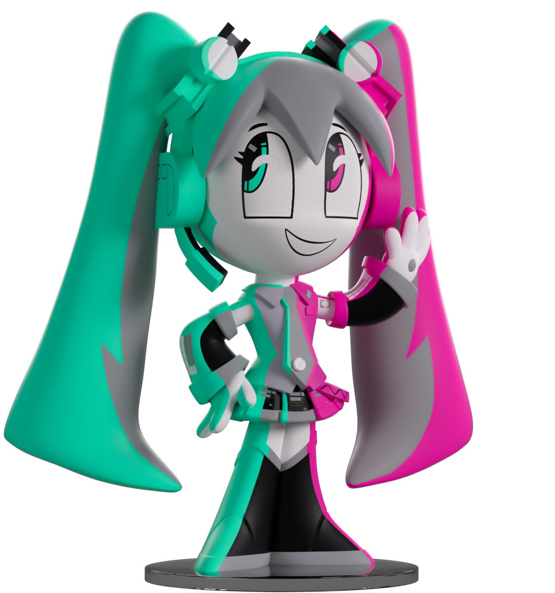 My Life as a Teenage Robot - Piapro Characters - Jenny Wakeman - Hatsune Miku x Youtooz - My Life as a Teenage Robot x Youtooz - Youtooz  (#525) - Hatsune Miku Ver., Illuminated (FYE, Youtooz) photo 25