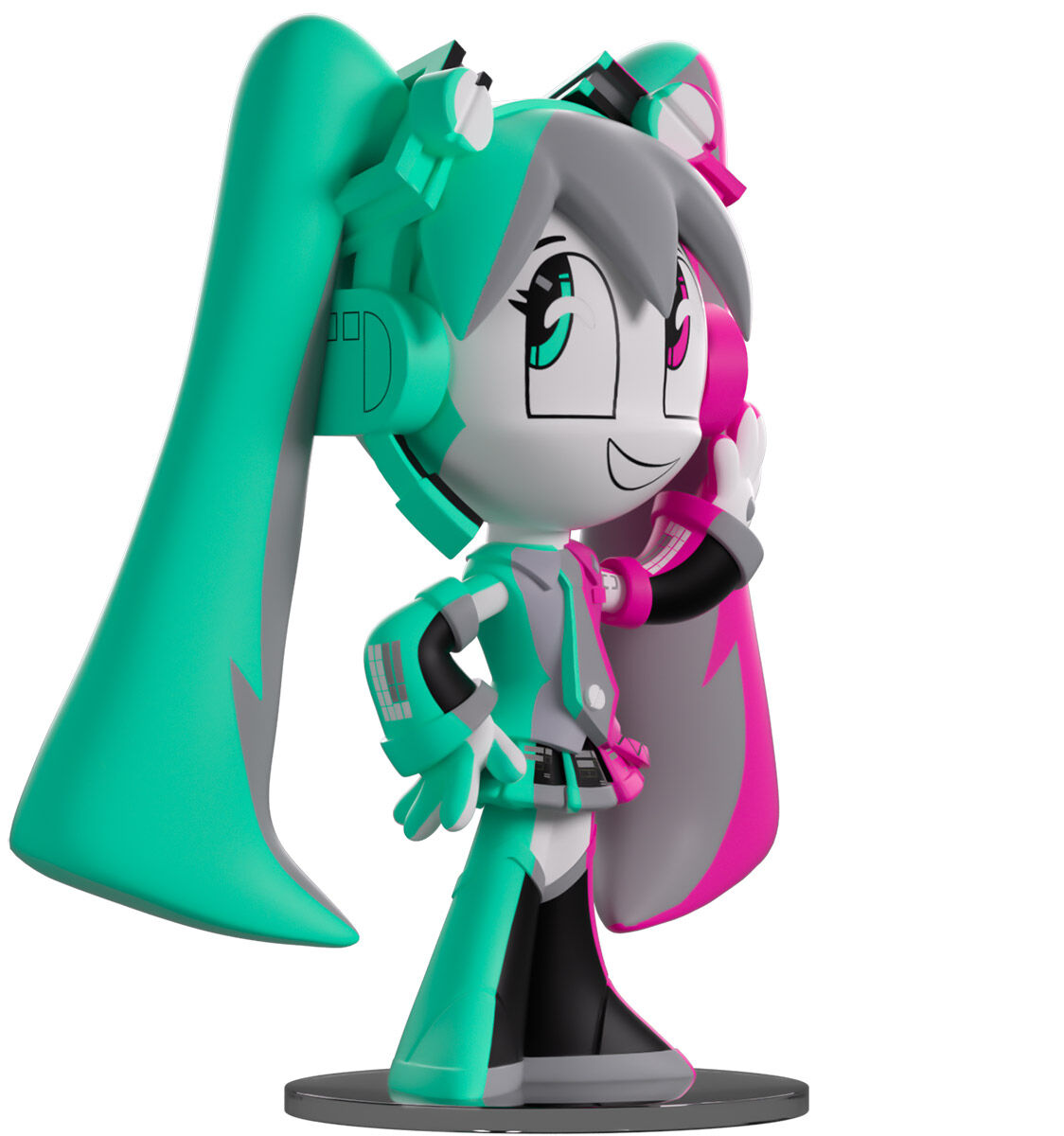 My Life as a Teenage Robot - Piapro Characters - Jenny Wakeman - Hatsune Miku x Youtooz - My Life as a Teenage Robot x Youtooz - Youtooz  (#525) - Hatsune Miku Ver., Illuminated (FYE, Youtooz) photo 27