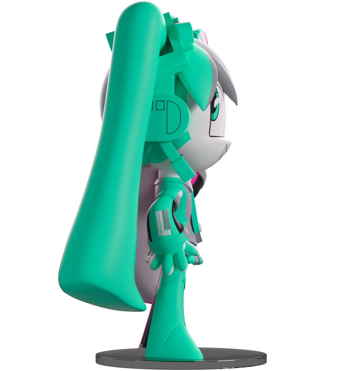 My Life as a Teenage Robot - Piapro Characters - Jenny Wakeman - Hatsune Miku x Youtooz - My Life as a Teenage Robot x Youtooz - Youtooz  (#525) - Hatsune Miku Ver., Illuminated (FYE, Youtooz) photo 31