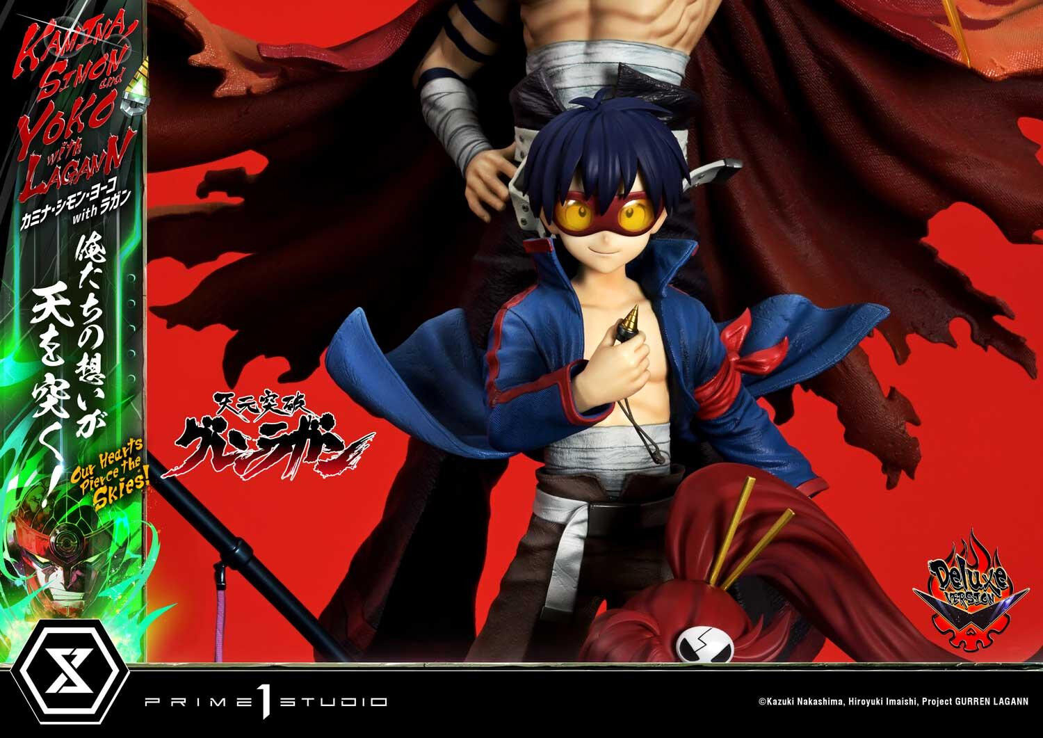 Tengen Toppa Gurren-Lagann - Kamina - Lagann - Simon - Yoko Littner - Ultimate Premium Masterline  (UPMGL-01DX) - 1/4 - DX Version (Prime 1 Studio) photo 95