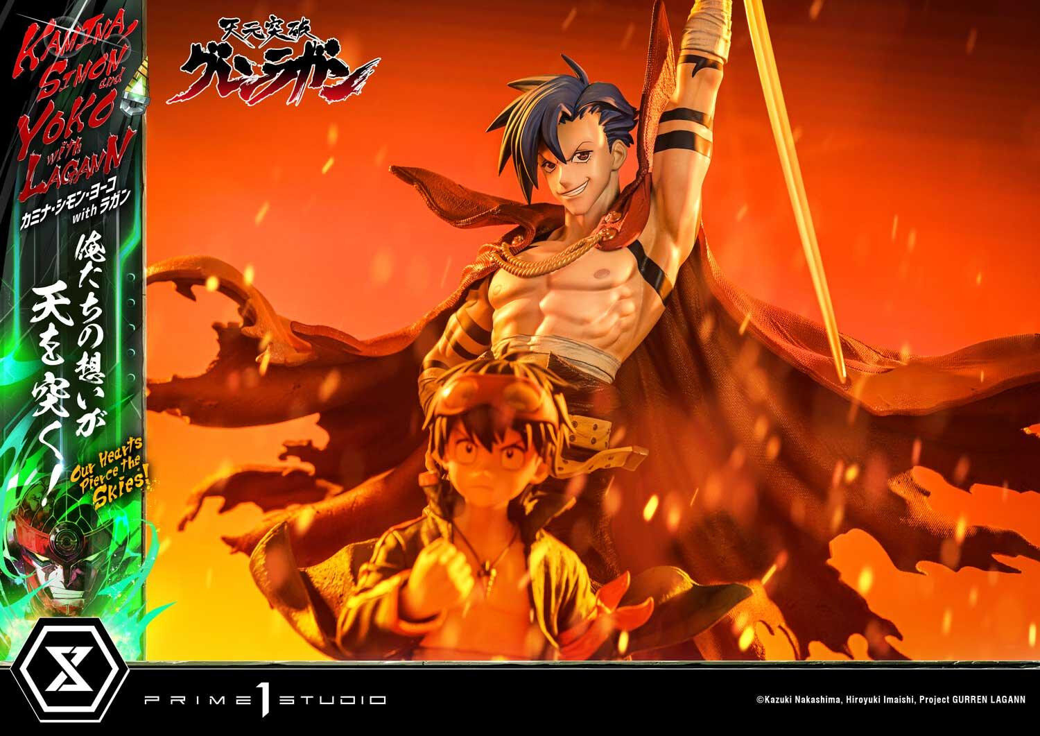 Tengen Toppa Gurren-Lagann - Kamina - Lagann - Simon - Yoko Littner - Ultimate Premium Masterline (UPMGL-01) - 1/4 (Prime 1 Studio) photo 24