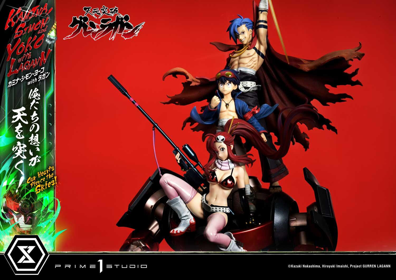 Tengen Toppa Gurren-Lagann - Kamina - Lagann - Simon - Yoko Littner - Ultimate Premium Masterline (UPMGL-01) - 1/4 (Prime 1 Studio) photo 28