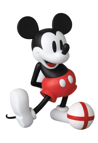 Disney - Mickey Mouse - Disney x SOPHNET - Vinyl Collectible Dolls (223) - England (Medicom Toy, SOPHNET)