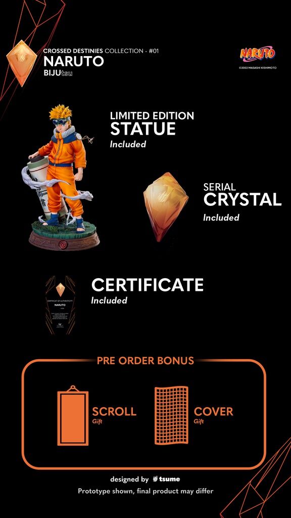 Naruto - Uzumaki Naruto - Bijutsu - Crossed Destinies Collection  (#01) - 1/4 (Tsume) photo 7
