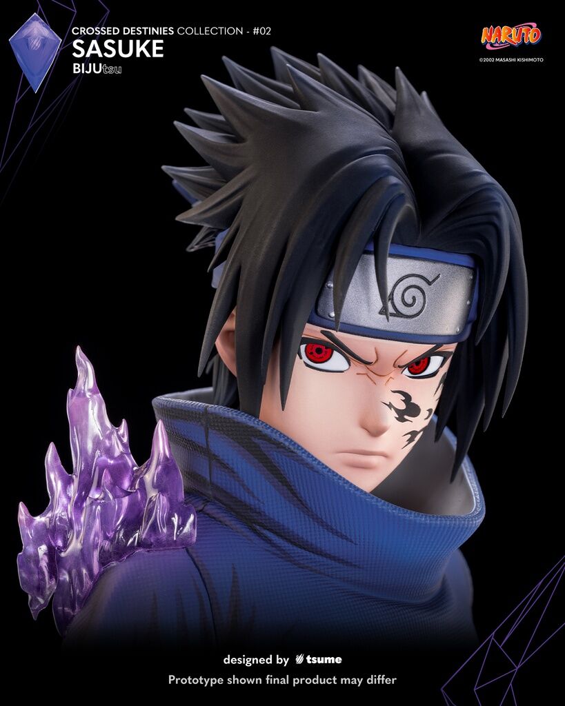 Naruto - Uchiha Sasuke - Bijutsu - Crossed Destinies Collection  (#02) - 1/4 (Tsume) photo 2