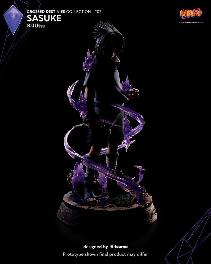 Naruto - Uchiha Sasuke - Bijutsu - Crossed Destinies Collection  (#02) - 1/4 (Tsume) photo 9