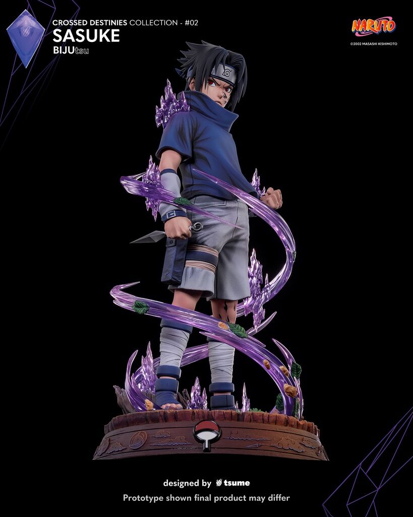 Naruto - Uchiha Sasuke - Bijutsu - Crossed Destinies Collection  (#02) - 1/4 (Tsume) photo 17