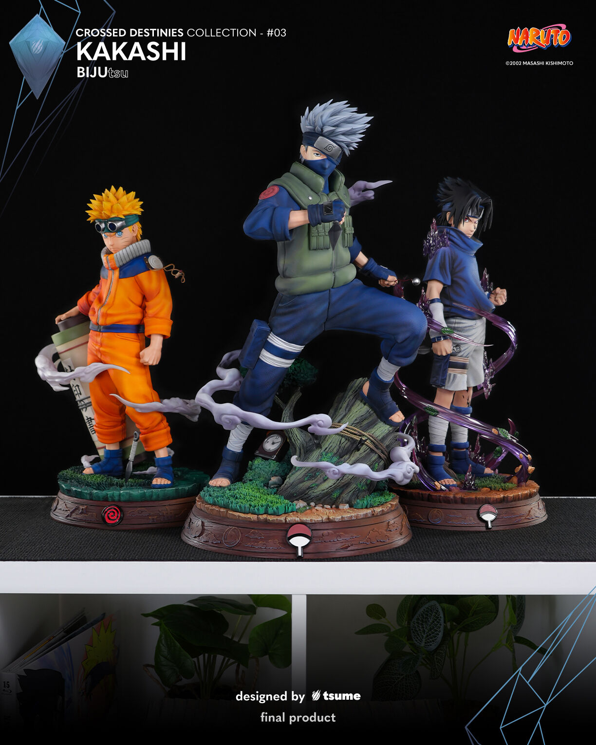 Naruto - Hatake Kakashi - Bijutsu - Crossed Destinies Collection (#03) - 1/4 (Tsume) photo 2